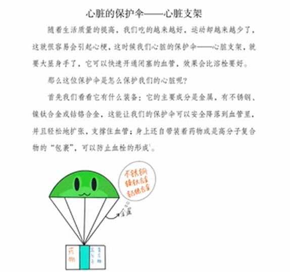 《心脏的保护伞——心脏支架》