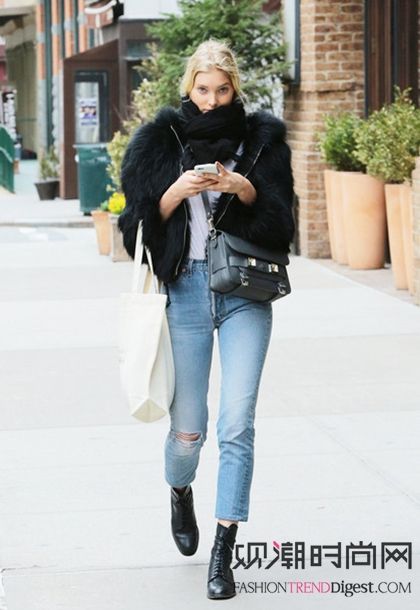 花式围巾为你的搭配点睛