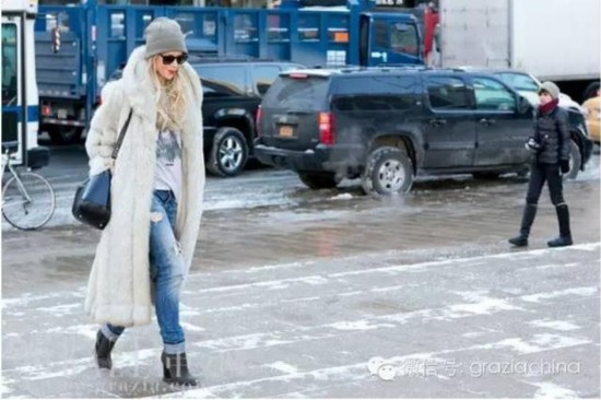 雨雪天，这样穿的女孩才是真的赢了！