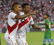 格雷罗回归两度破门，热身赛秘鲁队3:0胜沙特阿拉伯队