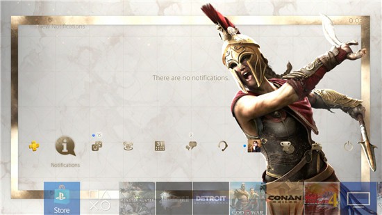 《刺客信条：奥德赛》PS4主题上架 可供玩家免费下载