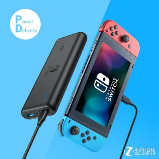 Anker推出任天堂官方认证Switch充电设备